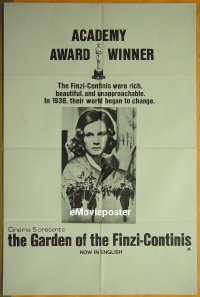 #238 GARDEN OF THE FINZI-CONTINIS 1sh '70 