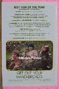 #329 GET OUT YOUR HANDKERCHIEFS 1sh '78 