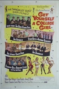 #2095 GET YOURSELF A COLLEGE GIRL 1sh '64 