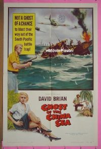 #3476 GHOST OF THE CHINA SEA 1sh '58 WWII