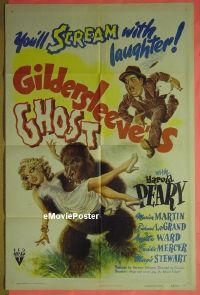 #242 GILDERSLEEVE'S GHOST 1sh '44 great image 