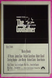 #2384 GODFATHER 1sh '72 Coppola, Pacino