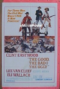#128 GOOD, THE BAD & THE UGLY 1shR80 Eastwood 