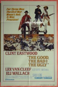 #4777 GOOD, THE BAD & THE UGLY 1sh R80 