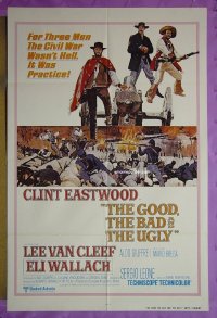 #7697 GOOD, THE BAD & THE UGLY 1shR80Eastwood