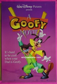 #2392 GOOFY MOVIE DS 1sh '95 Walt Disney