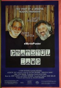 #390 GRATEFUL DAWG 1sh '01 Jerry Garcia 