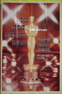 #270 GREAT AMERICAN COWBOY Academy Awards 1sh 