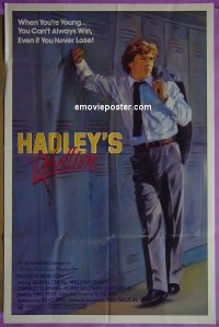 #1370 HADLEY'S REBELLION 1sh '84 G. O'Neal 