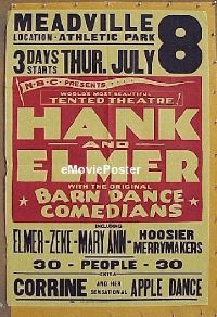 #015 HANK & ELMER 1sh '30s apple dance! 
