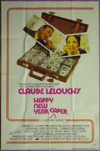 #1374 HAPPY NEW YEAR 1sh '74 Claude Lelouch 
