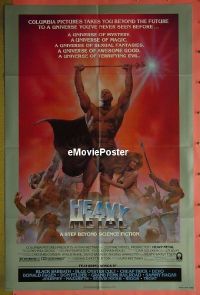 v604 HEAVY METAL style B one-sheet movie poster '81 Richard Corben artwork!