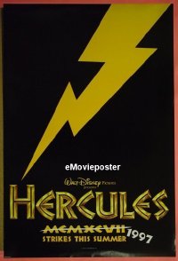 #2494 HERCULES DS advance 1sh '97 Walt Disney 