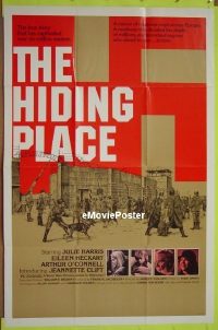 r750 HIDING PLACE one-sheet movie poster '75 Julie Harris
