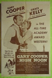 #7765 HIGH NOON 1sh R56 Gary Cooper