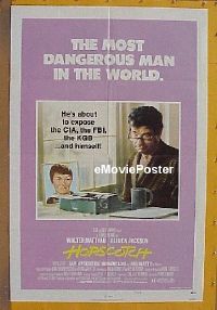 A556 HOPSCOTCH style B one-sheet movie poster '80 Walter Matthau