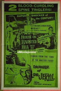 #071 HOUSE ON HAUNTED HILL/DAUGHTER DR JEKYLL 