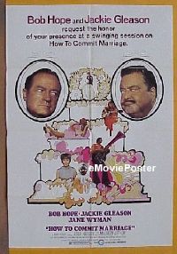 #429 HOW TO COMMIT MARRIAGE 1sh '69 Hope 