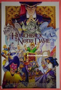 #2514 HUNCHBACK OF NOTRE DAME DS 1sh96 Disney 