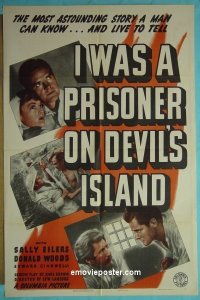 #3569 I WAS A PRISONER ON DEVIL'S ISLAND 1sh '41