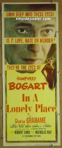 #2061 IN A LONELY PLACE insert 50 Bogart, Ray 