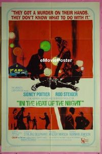 #286 IN THE HEAT OF THE NIGHT 1sh '67 Poitier