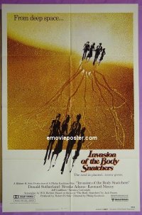 INVASION OF THE BODY SNATCHERS ('78) adv 1sheet
