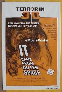 #7892 IT CAME FROM OUTER SPACE 1sh R72 3D 
