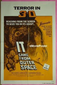 #312 IT CAME FROM OUTER SPACE 1sh R72 3D 