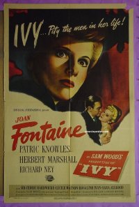#7821 IVY 1sh '47 Joan Fontaine