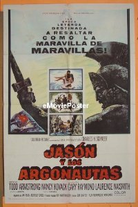 #394 JASON & THE ARGONAUTS Spanish 1sh 63 