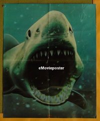 #1552 JAWS special poster '75 Spielberg 