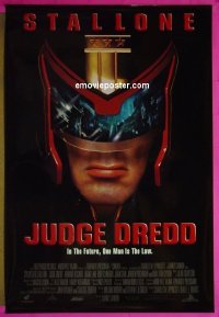 #2560 JUDGE DREDD DS 1sh '95 Stallone 