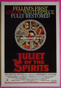 #342 JULIET OF THE SPIRITS 1sh '65 F. Fellini 