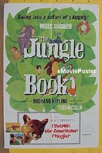 #358 JUNGLE BOOK & CHARLIE LONESOME COUGAR1sh 