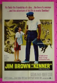 #3637 KENNER 1sh '68 Jim Brown, Robert Coote