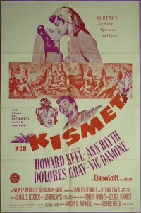 KISMET ('56) R62 1sheet