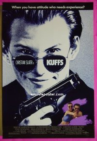 #2577 KUFFS DS 1sh '92 Christian Slater 