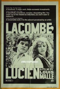 #318 LACOMBE LUCIEN 1sh '74 Louis Malle 