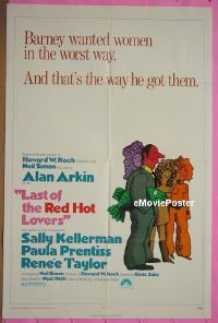 #347a LAST OF THE RED HOT LOVERS 1sh '72 Simo 