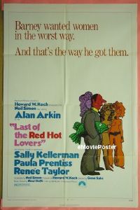 #342 LAST OF THE RED HOT LOVERS 1sh '72 
