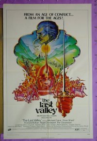 #7888 LAST VALLEY 1sh '71 James Clavell