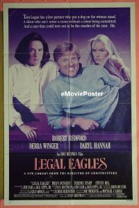 #3713 LEGAL EAGLES 1sh '86 Redford, Hannah