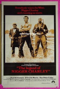 #0882 LEGEND OF NIGGER CHARLEY 1sh '72 