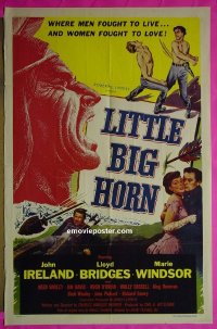 #7909 LITTLE BIG HORN 1sh '51 Lloyd Bridges
