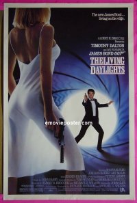 #097 LIVING DAYLIGHTS 1sh '86 James Bond 