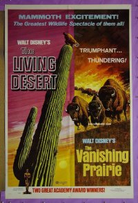 LIVING DESERT/VANISHING PRAIRIE R71 DB 1sheet