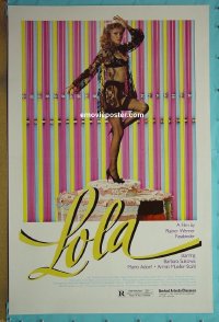 #2527 LOLA 1sh '82 Werner Fassbinder, Sukowa