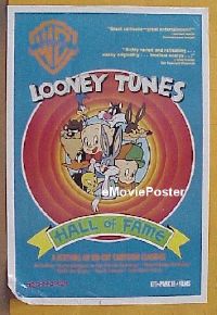 #2602 LOONEY TUNES HALL OF FAME 1sh '91 