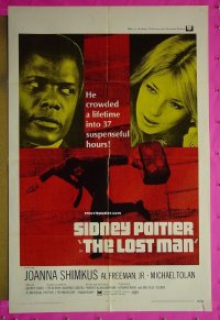 #7931 LOST MAN 1sh '69 Sidney Poitier